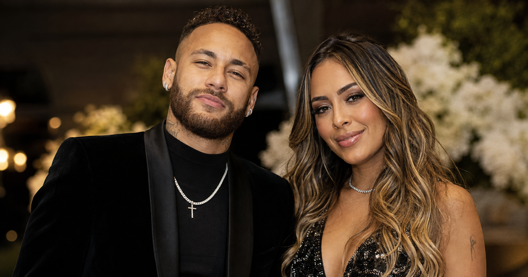 Neymar og søsteren Rafaella Santos