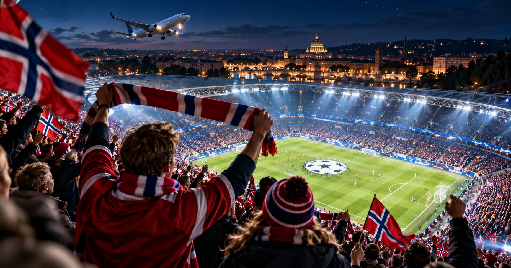 Opplev norske lag i Champions League med en fotballreise