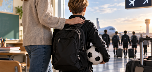 Fotballtur i skoletiden: dette bør foreldre vite om permisjon og fravær